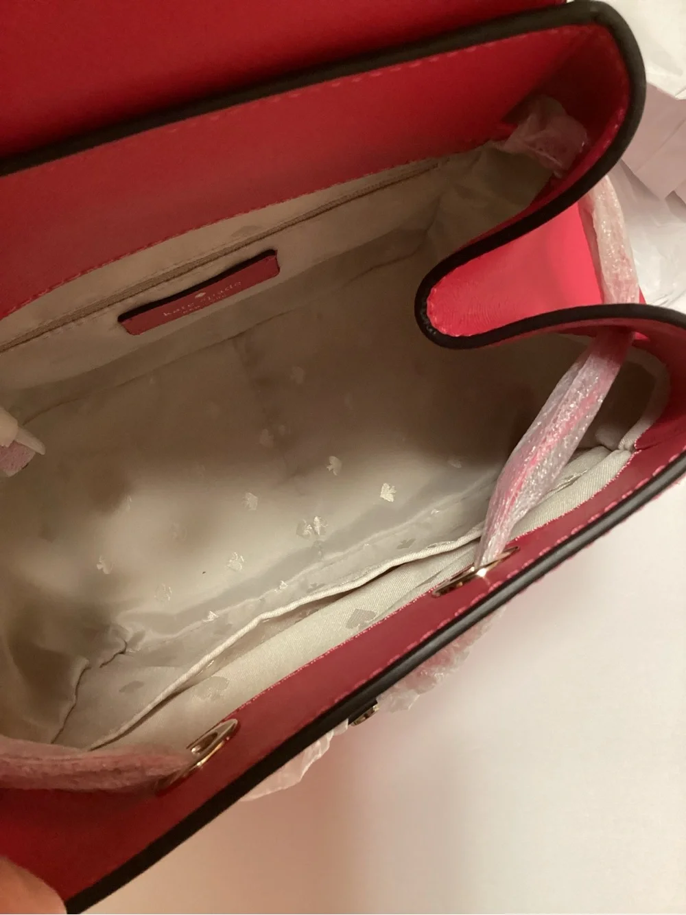 kate spade pink leather structured mini backpack, NWT